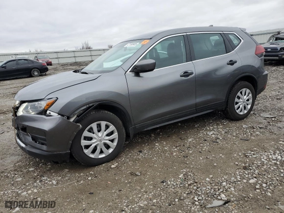 2018 Nissan Rogue S with VIN 5N1AT2MV6JC743593, listed as a Copart auction lot 47188905 with 90,866 mi miles and Salvage Title. Bid and sale history available at carsss.com. Image 1.