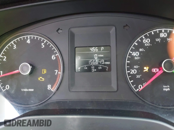 2013 Volkswagen Jetta S with VIN 3VW2K7AJ9DM301028, listed as a IAAI auction lot 41839078 with 156,649 mi miles and . Bid and sale history available at DreamBid. Image 7.