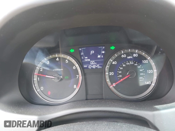 2012 Hyundai Accent SE with VIN KMHCU5AE1CU006231, listed as a IAAI auction lot 42263193 with 104,845 mi miles and . Bid and sale history available at DreamBid. Image 7.
