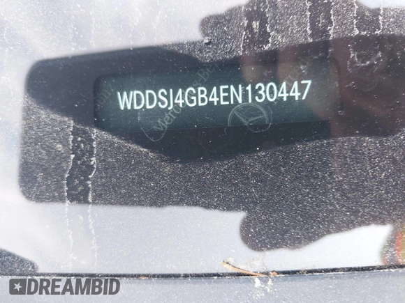 2014 Mercedes-Benz CLA 250 with VIN WDDSJ4GB4EN130447, listed as a IAAI auction lot 42436275 with 96,477 mi miles and . Bid and sale history available at DreamBid. Image 9.