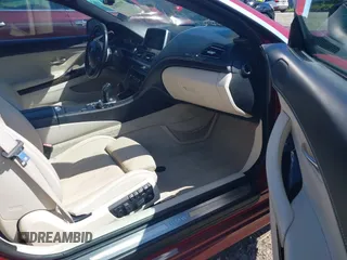 2012 BMW 6 Series 650i with VIN WBALZ3C5XCC397339, listed as a IAAI auction lot 39710830 with 59,467 mi miles. Bid and sale history available at carsss.com. Image 5.