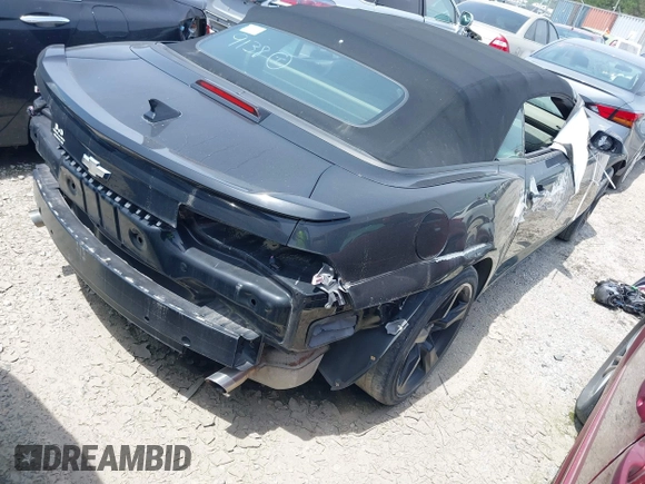 2012 Chevrolet Camaro LT z VIN 2G1FF3D36C9105871, wystawiony jako IAAI lot #37469138 z przebiegiem 169 448 mil mil oraz . Historia ofert i sprzedaży dostępna na DreamBid. Obrazek 4.
