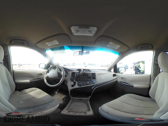 2011 Toyota Sienna with VIN 5TDZK3DCXBS011806, listed as a IAAI auction lot 41999946 with 219,907 mi miles. Bid and sale history available at carsss.com. Image 18.