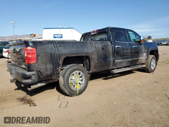 2017 Chevrolet Silverado 3500HD High Country with VIN 1GC4K1EY7HF212936, listed as a Copart auction lot 52511925 with 201,569 mi miles and Salvage Title. Bid and sale history available at DreamBid. Image 3.