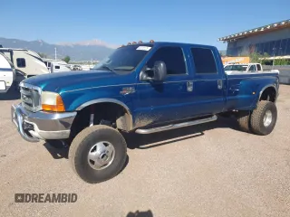 2000 Ford F-350 XL with VIN 1FTWW33F1YED10988, listed as a Copart auction lot 60320125 with 185,381 mi miles and Clean title. Bid and sale history available at DreamBid. Image 1.