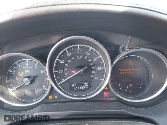 2016 Mazda Mazda6 i Grand Touring with VIN JM1GJ1W56G1432116, listed as a IAAI auction lot 41888066 with 124,182 mi miles. Bid and sale history available at carsss.com. Image 7.
