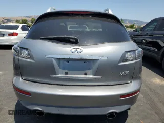 2005 Infiniti FX with VIN JNRAS08W45X210106, listed as a Copart auction lot 60341175 with 152,803 mi miles and Clean title. Bid and sale history available at DreamBid. Image 6.