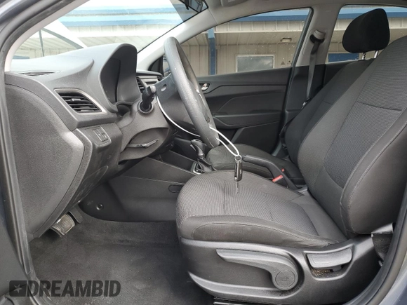 2019 Hyundai Accent SE with VIN 3KPC24A3XKE062023, listed as a Copart auction lot 37082254 with 65,710 mi miles. Bid and sale history available at carsss.com. Image 7.