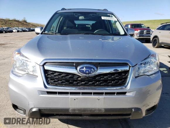 2015 Subaru Forester 2.5i Premium with VIN JF2SJAFC9FH595732, listed as a Copart auction lot 55690865 with 90,914 mi miles and Clean Title. Bid and sale history available at carsss.com. Image 5.