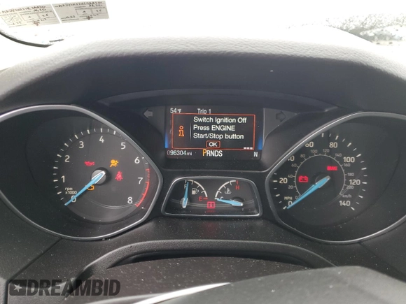 2017 Ford Focus Titanium с VIN 1FADP3N23HL244301, выставлен на аукционе Copart как лот 56625555 с пробегом 96 304 миль миль и Списание • Salvage title. История ставок и продаж доступна на DreamBid. Изображение 9.