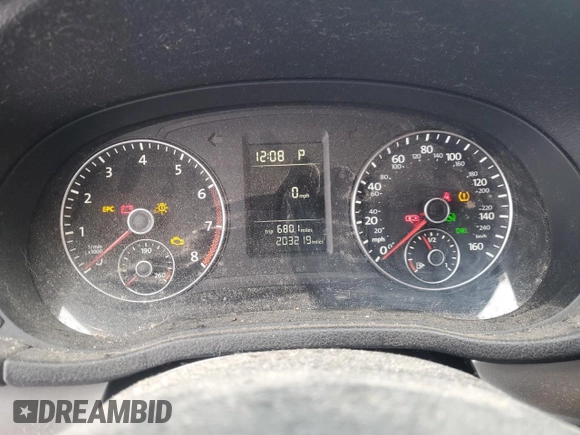 2014 Volkswagen Passat Wolfsburg Edition with VIN 1VWAS7A33EC044657, listed as a Copart auction lot 86707214 with 203,219 mi miles and Clean title. Bid and sale history available at DreamBid. Image 9.