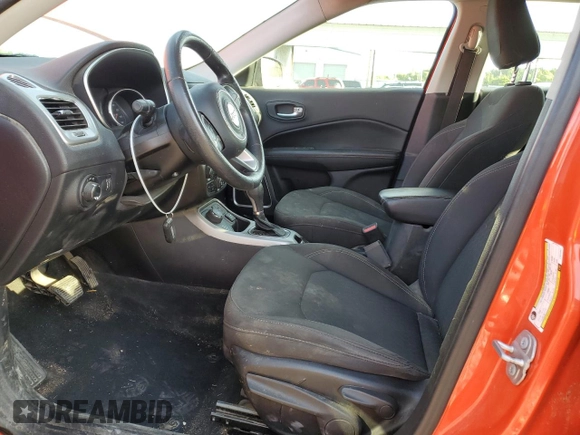 2018 Jeep Compass Sport с VIN 3C4NJDAB7JT441347, выставлен на аукционе Copart как лот 64391845 с пробегом 118 739 миль миль и Списание • Salvage title. История ставок и продаж доступна на DreamBid. Изображение 7.