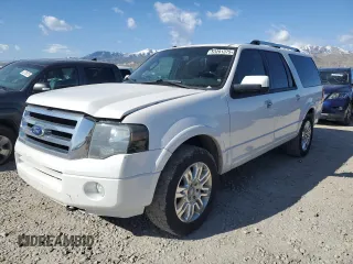 2011 Ford Expedition Max Limited with VIN 1FMJK2A5XBEF21216, listed as a Copart auction lot 53281375 with 200,215 mi miles and Salvage title. Bid and sale history available at DreamBid. Image 1.