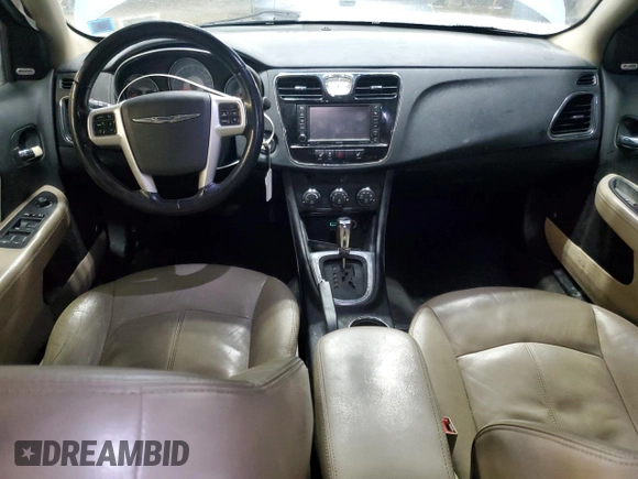 2012 Chrysler 200 Limited with VIN 1C3CCBCB9CN205227, listed as a Copart auction lot 43026755 with 171,943 mi miles and Salvage Title. Bid and sale history available at DreamBid. Image 8.