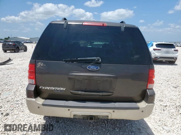 2005 Ford Expedition Eddie Bauer with VIN 1FMFU17575LA13044, listed as a Copart auction lot 59972345 with 238,507 mi miles and Salvage title. Bid and sale history available at DreamBid. Image 6.