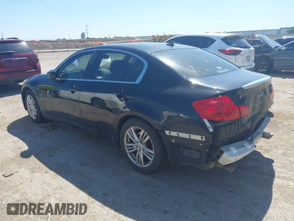 2012 Infiniti G25 Journey with VIN JN1DV6AP2CM700085, listed as a IAAI auction lot 42071460 with 182,090 mi miles and . Bid and sale history available at DreamBid. Image 3.