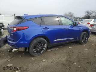 2021 Acura RDX w/A-Spec Package with VIN 5J8TC1H63ML018470, listed as a Copart auction lot 41851835 with 52,489 mi miles and Non Repairable. Bid and sale history available at carsss.com. Image 3.