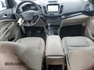 2017 Ford Escape Titanium with VIN 1FMCU9JD0HUE33552, listed as a Copart auction lot 45757535 with 59,628 mi miles and Clean Title. Bid and sale history available at carsss.com. Image 8.
