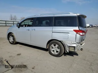 2017 Nissan Quest SV with VIN JN8AE2KP4H9167582, listed as a Copart auction lot 45763295 with 125,020 mi miles and Salvage Title. Bid and sale history available at carsss.com. Image 2.