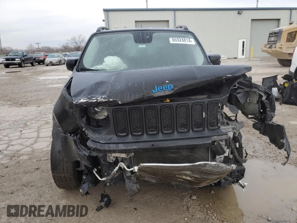 2017 Jeep Renegade Altitude with VIN ZACCJABH0HPG05936, listed as a Copart auction lot 86924814 with Not provided miles and Salvage title. Bid and sale history available at DreamBid. Image 5.