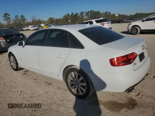 2012 Audi A4 2.0T Premium with VIN WAUAFAFL2CA118542, listed as a Copart auction lot 84764724 with 164,566 mi miles and Salvage Title. Bid and sale history available at carsss.com. Image 2.