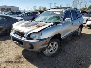 2003 Hyundai Santa Fe with VIN KM8SB12B13U405056, listed as a Copart auction lot 73671484 with 0 mi miles and Salvage Title. Bid and sale history available at carsss.com. Image 1.