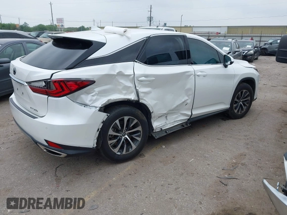 2020 Lexus RX 350 with VIN 2T2AZMAA7LC171391, listed as a IAAI auction lot 41906891 with 52,248 mi miles and . Bid and sale history available at DreamBid. Image 4.