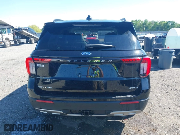 2025 Ford Explorer Active z VIN 1FMUK8DH8SGA47342, wystawiony jako IAAI lot #42074508 z przebiegiem 2 776 mil mil oraz . Historia ofert i sprzedaży dostępna na DreamBid. Obrazek 17.