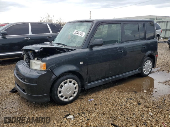 2006 Scion xB z VIN JTLKT334464111057, wystawiony jako Copart lot #54346745 z przebiegiem 99 599 mil mil oraz Szkoda całkowita • Salvage title. Historia ofert i sprzedaży dostępna na DreamBid. Obrazek 1.