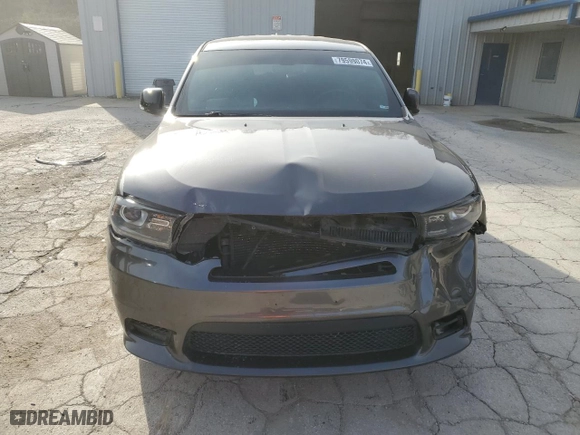 2020 Dodge Durango GT Plus with VIN 1C4RDJDG2LC261027, listed as a Copart auction lot 79599074 with NaN miles and Salvage Title. Bid and sale history available at carsss.com. Image 5.