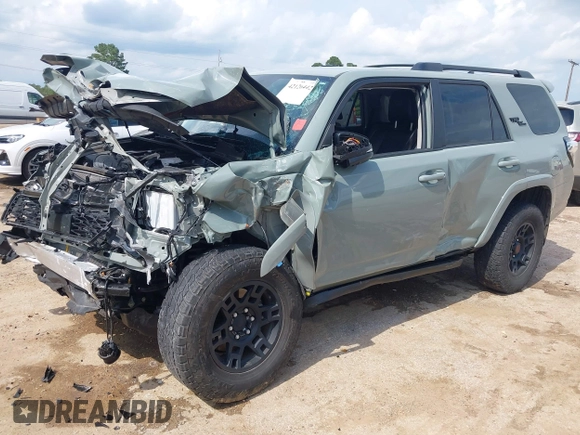 2023 Toyota 4Runner TRD Off Road Premium with VIN JTERU5JR6P6167259, listed as a IAAI auction lot 42126442 with 24,832 mi miles and . Bid and sale history available at DreamBid. Image 2.