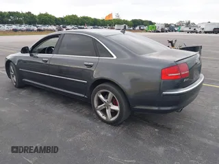 2009 Audi A8 4.2L with VIN WAUMV94E19N012605, listed as a IAAI auction lot 41601218 with Not provided miles and . Bid and sale history available at DreamBid. Image 3.