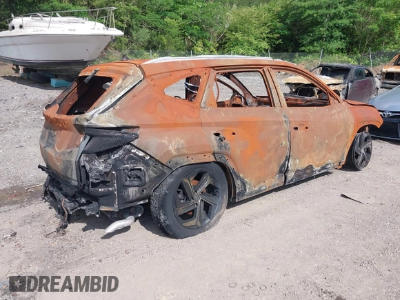 2024 Hyundai Tucson Limited with VIN 5NMJE3DE9RH316751, listed as a IAAI auction lot 42087880 with Not Provided miles and . Bid and sale history available at DreamBid. Image 4.