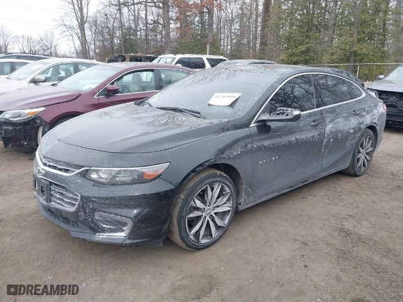 2017 Chevrolet Malibu LT with VIN 1G1ZE5ST5HF159403, listed as a IAAI auction lot 41284868 with 106,730 mi miles. Bid and sale history available at carsss.com. Image 2.