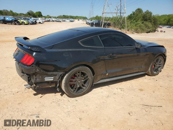 2018 Ford Mustang EcoBoost with VIN 1FA6P8TH3J5102019, listed as a Copart auction lot 53631805 with 82,669 mi miles and Salvage title. Bid and sale history available at DreamBid. Image 3.