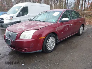 2008 Mercury Sable with VIN 1MEHM40W28G604539, listed as a IAAI auction lot 41474627 with 79,346 mi miles. Bid and sale history available at carsss.com. Image 2.
