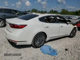 2017 Kia Cadenza Premium with VIN KNALB4J1XH5073054, listed as a Copart auction lot 64685674 with 0 mi miles and Clean Title. Bid and sale history available at carsss.com. Image 3.