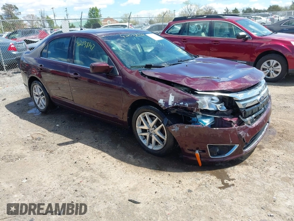 2012 Ford Fusion SEL with VIN 3FAHP0JG9CR302763, listed as a IAAI auction lot 42038147 with 154,645 mi miles and . Bid and sale history available at carsss.com. Image 1.