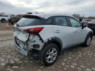 2018 Mazda CX-3 Sport z VIN JM1DKFB74J0318410, wystawiony jako Copart lot #83656364 z przebiegiem 87 853 mil mil oraz Szkoda całkowita • Salvage title. Historia ofert i sprzedaży dostępna na DreamBid. Obrazek 3.