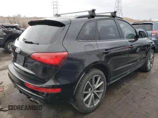 2017 Audi SQ5 Premium Plus with VIN WA1CCAFPXHA001512, listed as a Copart auction lot 87606795 with 62,501 mi miles and Salvage Title. Bid and sale history available at carsss.com. Image 3.