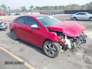 2019 Kia Forte LXS with VIN 3KPF24ADXKE040741, listed as a IAAI auction lot 41525717 with 59,962 mi miles. Bid and sale history available at carsss.com. Image 1.