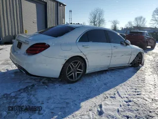 2020 Mercedes-Benz S-Class S 450 with VIN W1KUG6EB8LA559889, listed as a Copart auction lot 87282954 with 36,057 mi miles and Salvage Title. Bid and sale history available at carsss.com. Image 3.