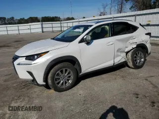 2021 Lexus NX with VIN JTJDJRDZ6M5015183, listed as a Copart auction lot 45123335 with 37,511 mi miles and Salvage Title. Bid and sale history available at carsss.com. Image 1.