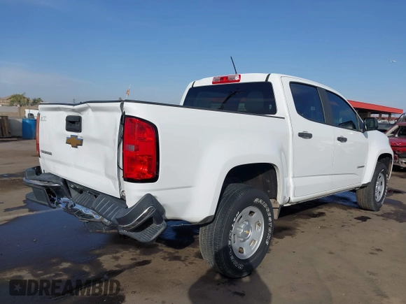 2018 Chevrolet Colorado 2WD Work Truck with VIN 1GCGSBEA8J1109856, listed as a IAAI auction lot 41271341 with 90,950 mi miles and . Bid and sale history available at DreamBid. Image 4.