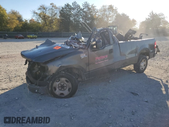 2008 Ford F-150 XL z VIN 1FTPF12V78KD79803, wystawiony jako Copart lot #76294034 z przebiegiem Nie podano mil oraz Szkoda całkowita • Salvage title. Historia ofert i sprzedaży dostępna na DreamBid. Obrazek 1.