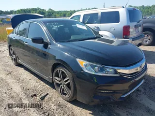 2016 Honda Accord Sport with VIN 1HGCR2F54GA153939, listed as a IAAI auction lot 42109361 with 187,154 mi miles and . Bid and sale history available at DreamBid. Image 1.