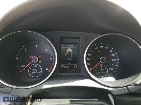 2012 Volkswagen Jetta SportWagen TDI with VIN 3VWPL7AJ0CM683578, listed as a Copart auction lot 54614115 with 178,000 mi miles and Clean Title. Bid and sale history available at carsss.com. Image 9.
