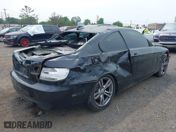 2009 BMW 3 Series 335i xDrive with VIN WBAWC73579E063837, listed as a IAAI auction lot 42496479 with Not provided miles and . Bid and sale history available at DreamBid. Image 4.