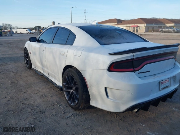 2020 Dodge Charger Scat Pack with VIN 2C3CDXGJ9LH164778, listed as a IAAI auction lot 41780153 with 32,100 mi miles. Bid and sale history available at carsss.com. Image 3.