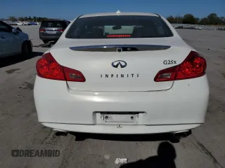 2011 Infiniti G25 x with VIN JN1DV6AR3BM653827, listed as a Copart auction lot 76749104 with 106,707 mi miles and Salvage Title. Bid and sale history available at DreamBid. Image 6.